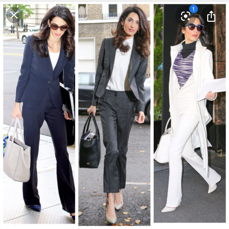 Брюки клёш, удлиненные пиджаки