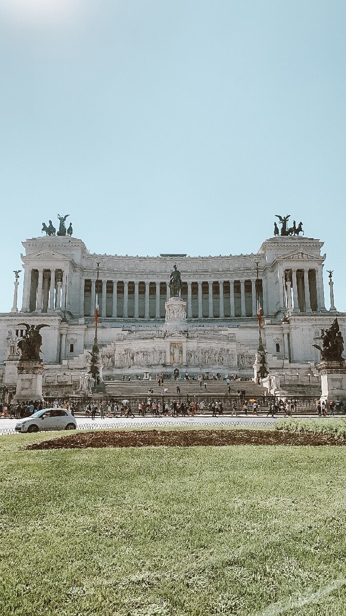 Piazza Venezia, Roma, Italia