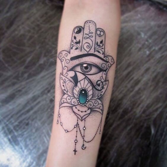 Татуировка "Хамса"