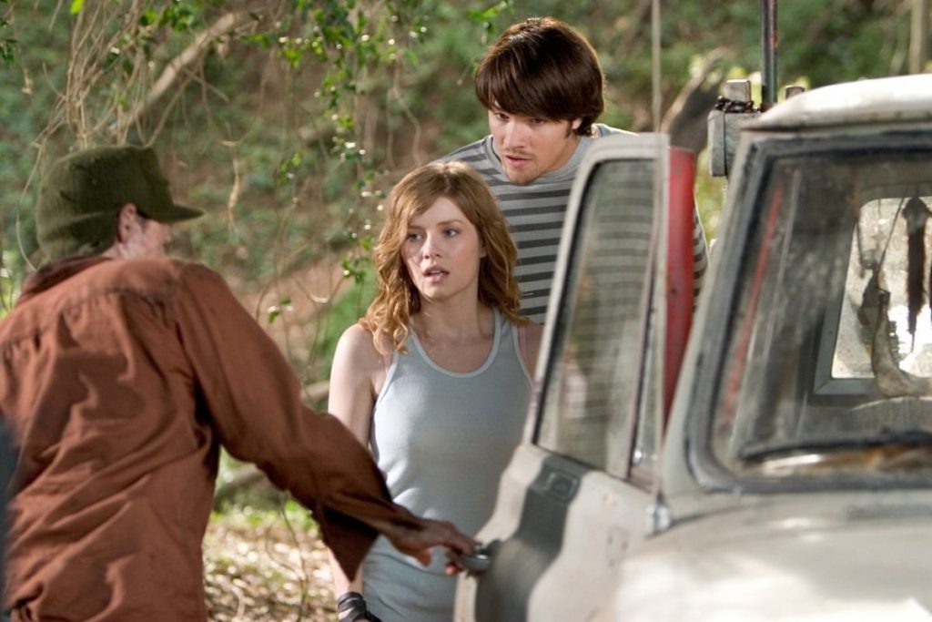 Кадр из фильма "Дом восковых фигур"