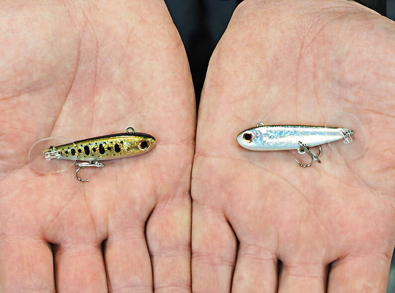 В воде прозрачный хвостовой аниматор становится практически невидимым, что обеспечивает тонущему воблеру Fiiish по настоящему реалистичную игру.