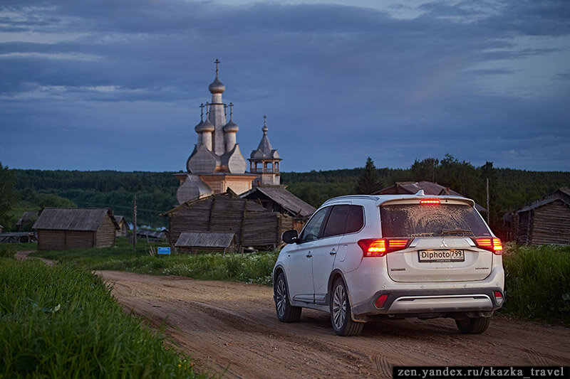 Белые ночи в деревне