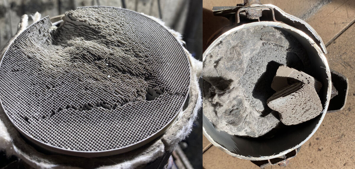 Удаление катализатора Киа Сид 1.6 с заменой на пламегаситель / воронку ...