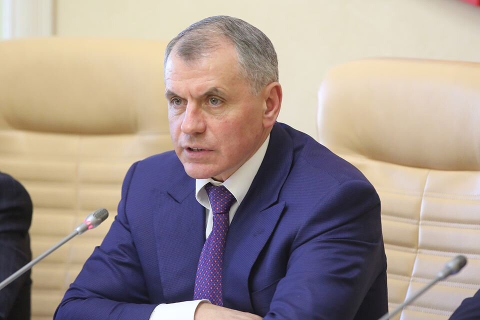 Спикер крымского парламента Владимир Константинов