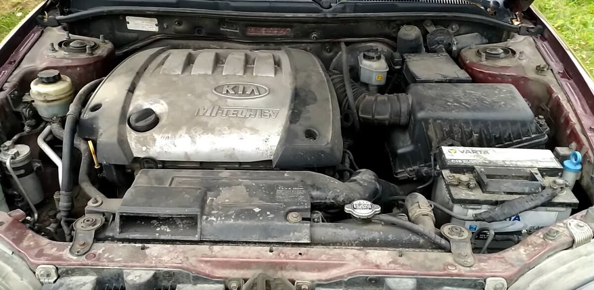 мотор КИА Spectra