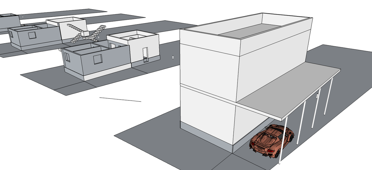 Эскиз будущего дома