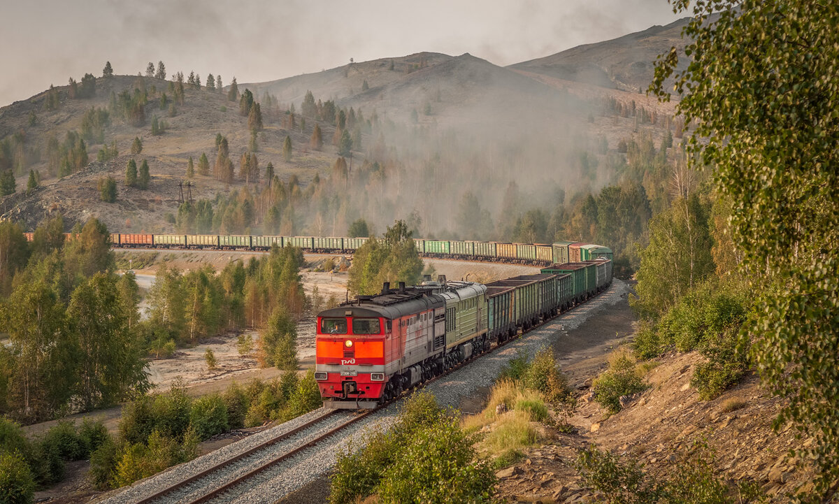 На просторах ЮУЖД ( фото взято с trainpix.org )