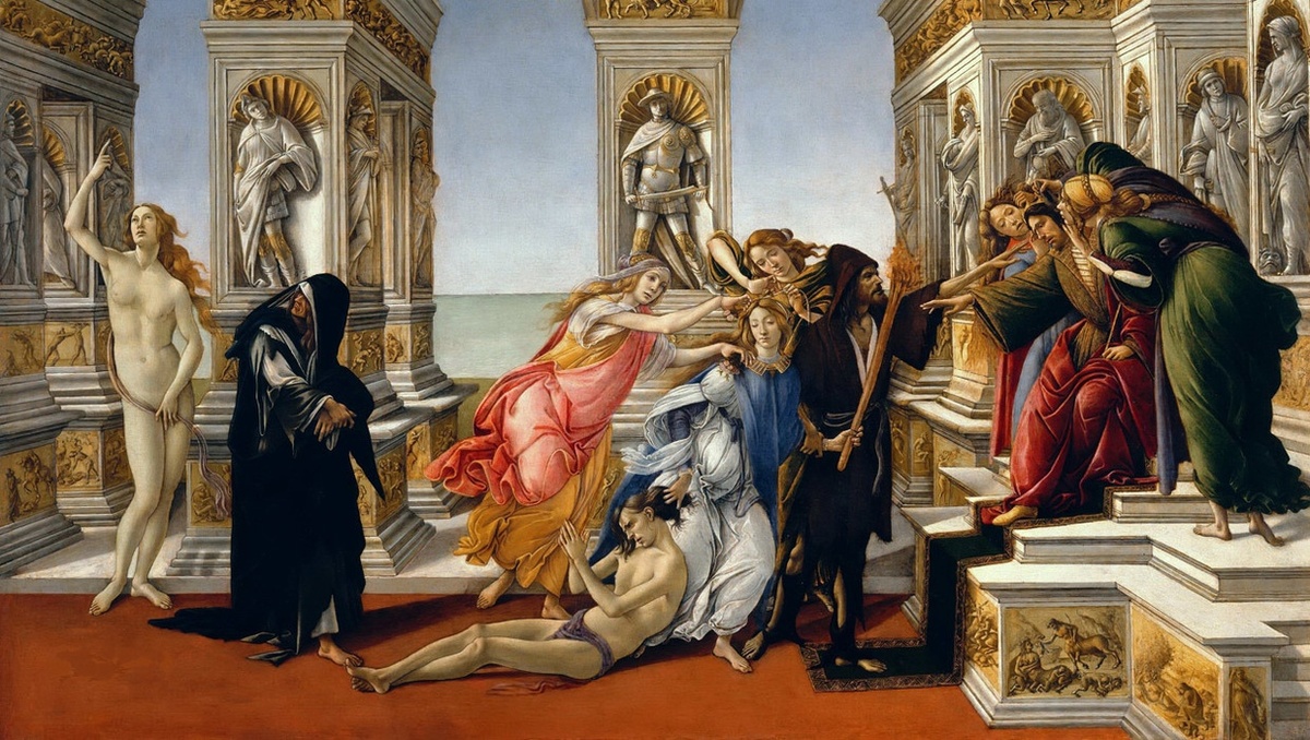 Сандро Ботичелли. "Клевета"