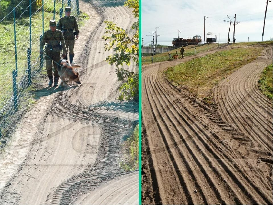 Границы государств. Контрольно следовая полоса. Контрольно следовая полоса на границе. Линия государственной границы.