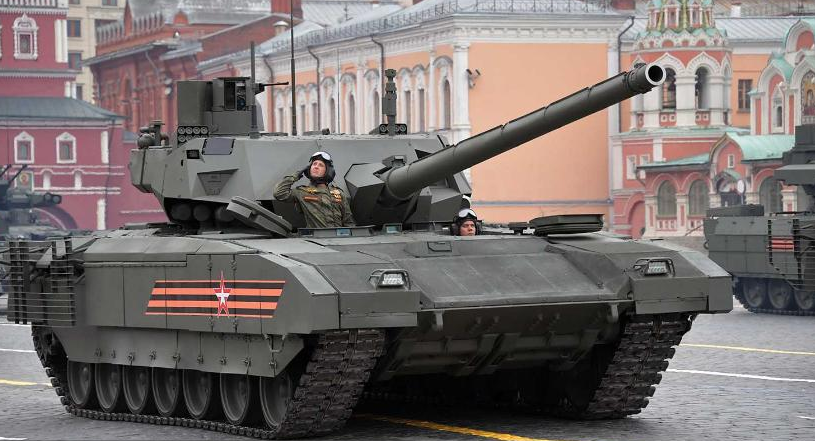 Танк Т14 Армата | фото:  Минобороны РФ.