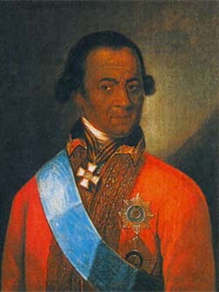 Абрам Ганнибал, прадед Пушкина
