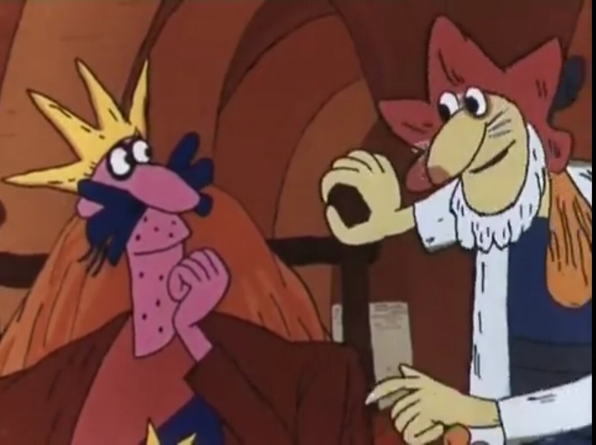 Кадр из мультфильма "Кто расскажет небылицу?"