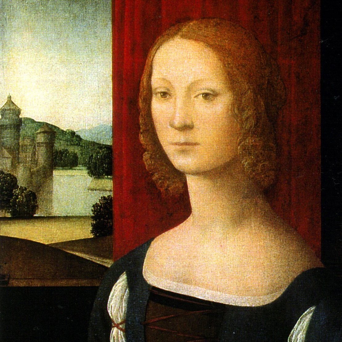 Лоренцо креди портрет Катерины Сфорца