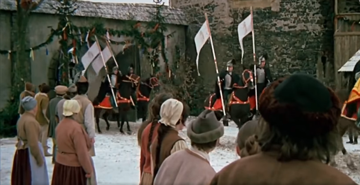 Кадр из фильма "Три орешка для Золушки"