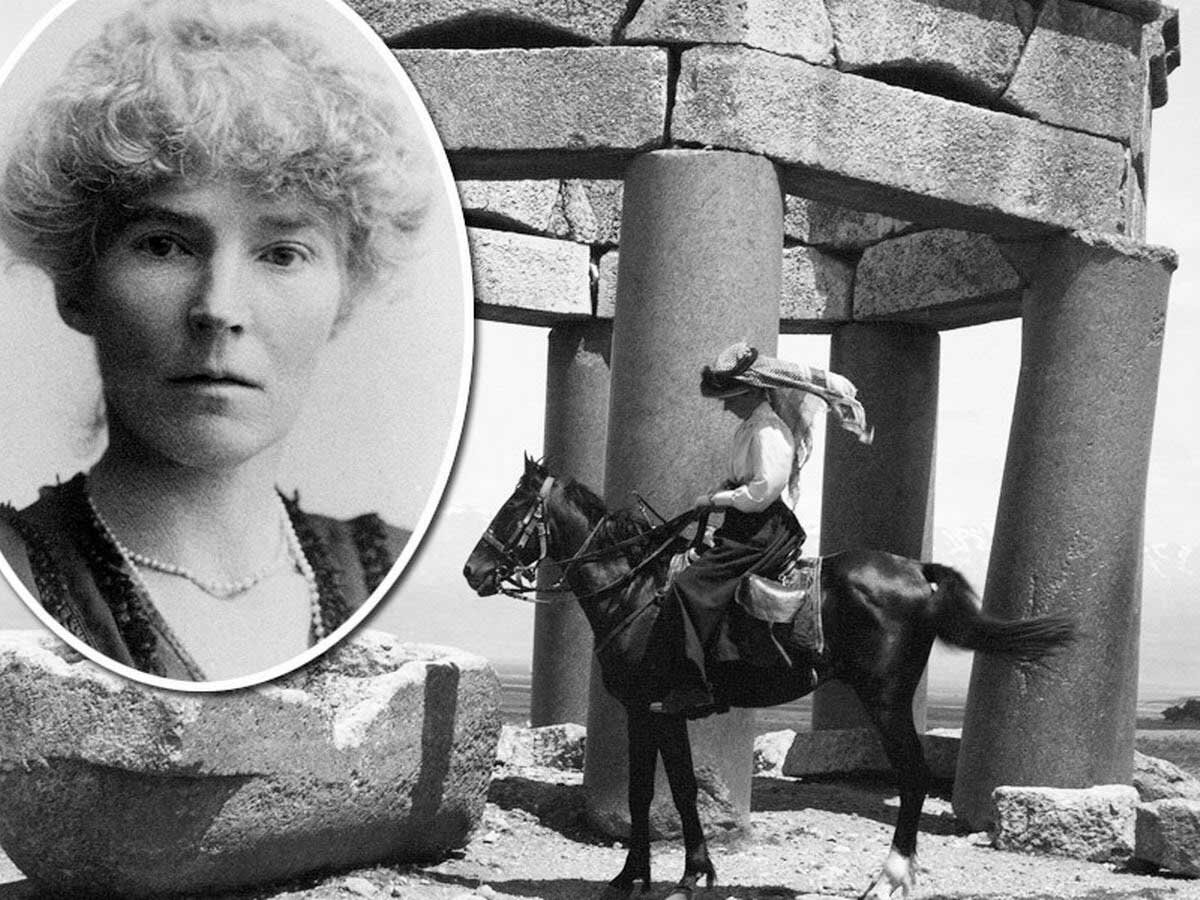 Гертруда Белл -английская путешественница, писательница, археолог и  политик