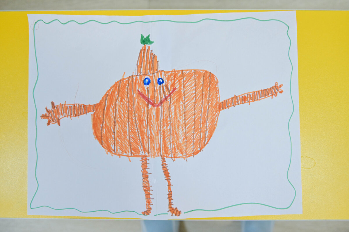 Работа "Кум Тыква" для Международного конкурса детско-юношеского творчества "Юбилей любимой книги - 2021"