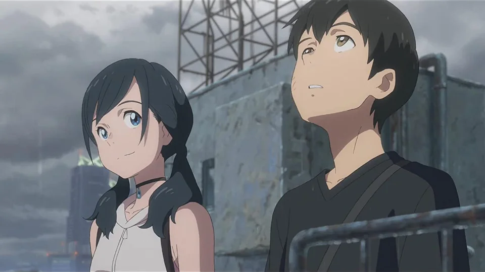 Это главные гг, между которыми видна искра...