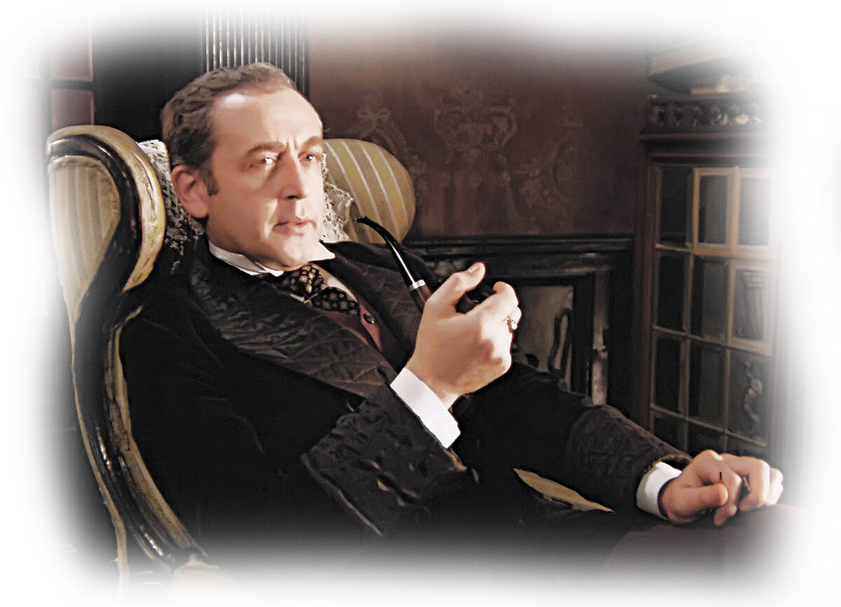 Василий Ливанрв в роли Шерлока Холмса