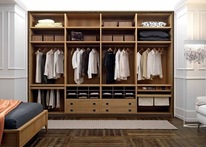 Хранение в гардеробной