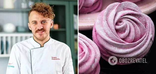 Евгений Клопотенко поделился рецептом домашнего зефира 