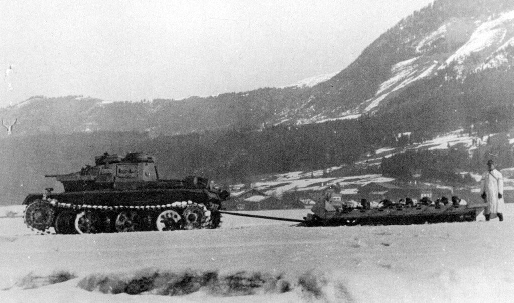 Немецкий аналог танковых волокуш.