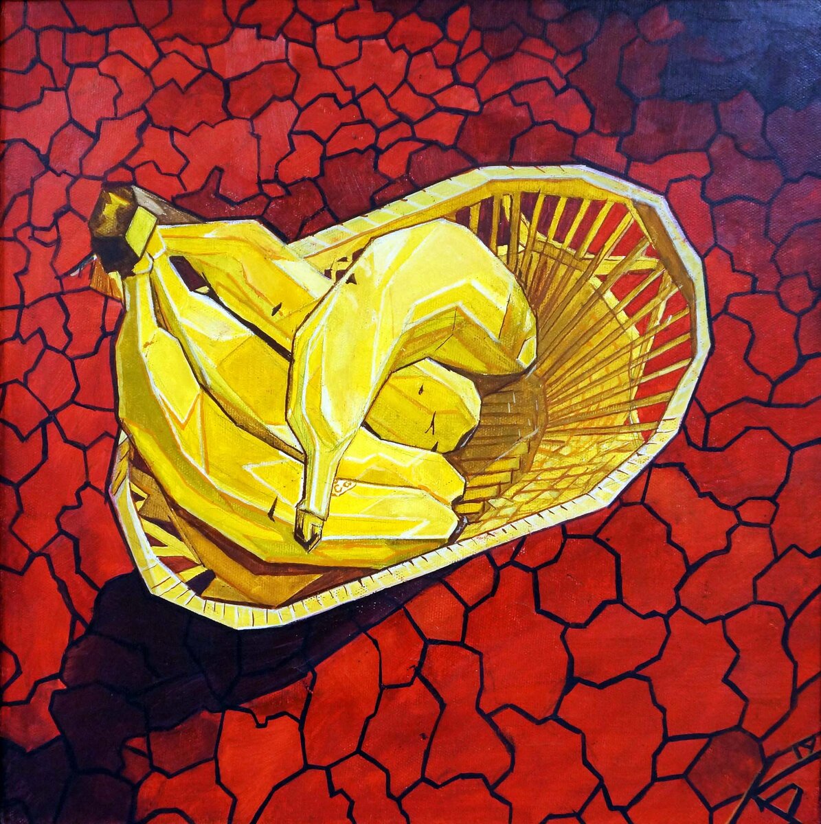 Дерун Катя Африка 50х50 хм 2019 #андеграунд22 