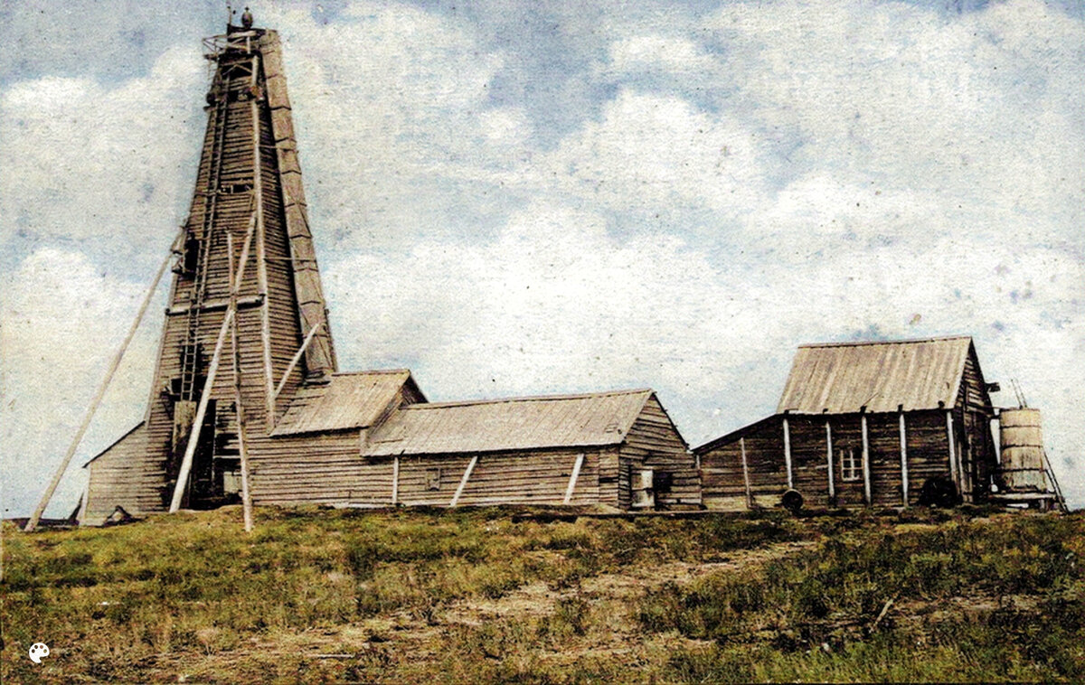 Нефтяная вышка вблизи Керчи