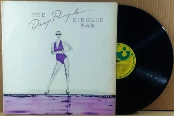 Виниловый выпуск альбома Deep Purple «Singles A's & B's», 1978 г.