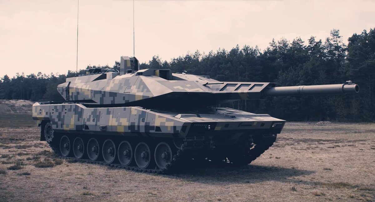 Танк KF51 Panther, скриншот из рекламного видео