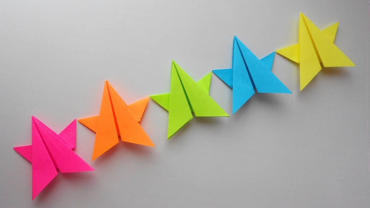 Звезда - Елочная игрушка из бумаги. Модульное оригами на Новый год 2018