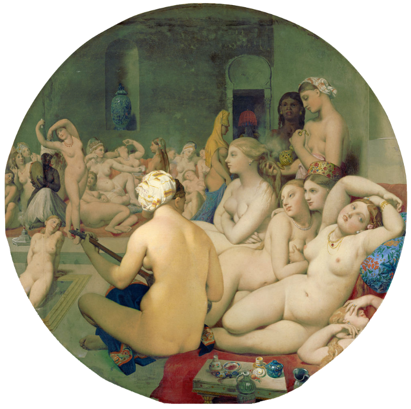 Жан Огюст Доминик Энгр - Турецкая баня - 1862 г