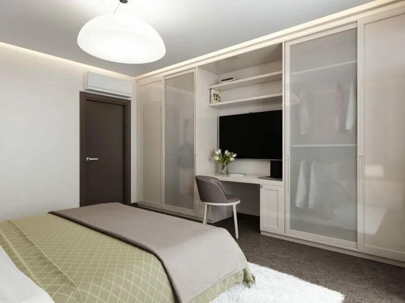 A prima vista può sembrare che la camera da letto sia un luogo intimo e chiuso da sguardi indiscreti. Perciò quasi nessuno vi vedrà ordine e disordine.-3