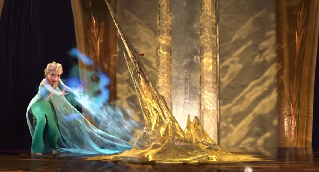 Elsa try Against Soldiers