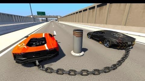 Самые РЕАЛИСТИЧНЫЕ Аварии BeamNG Drive Челлендж!