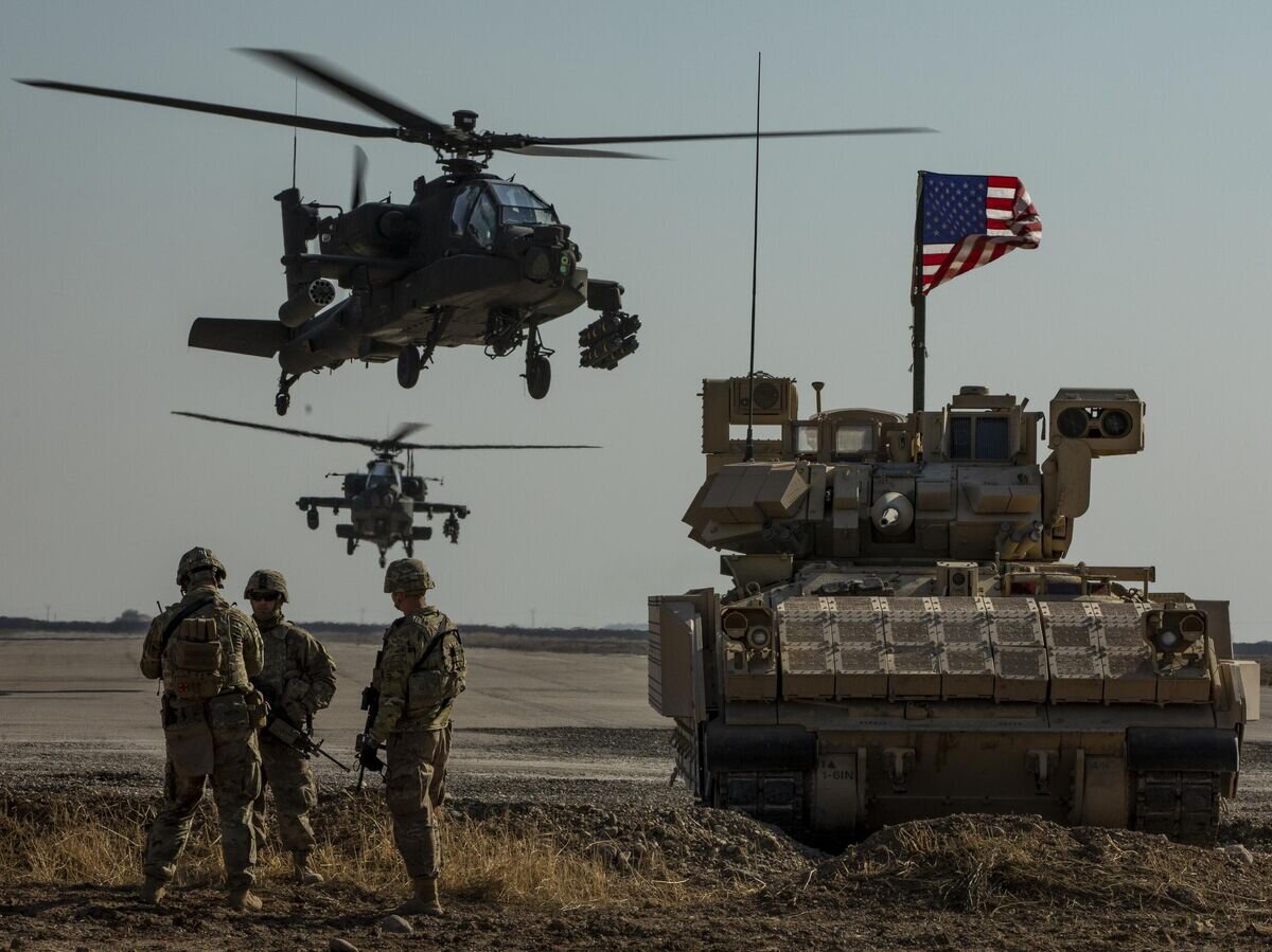    Американские военнослужащие на северо-востоке Сирии© Фото : U.S. Army / Spc. Jensen Guillory