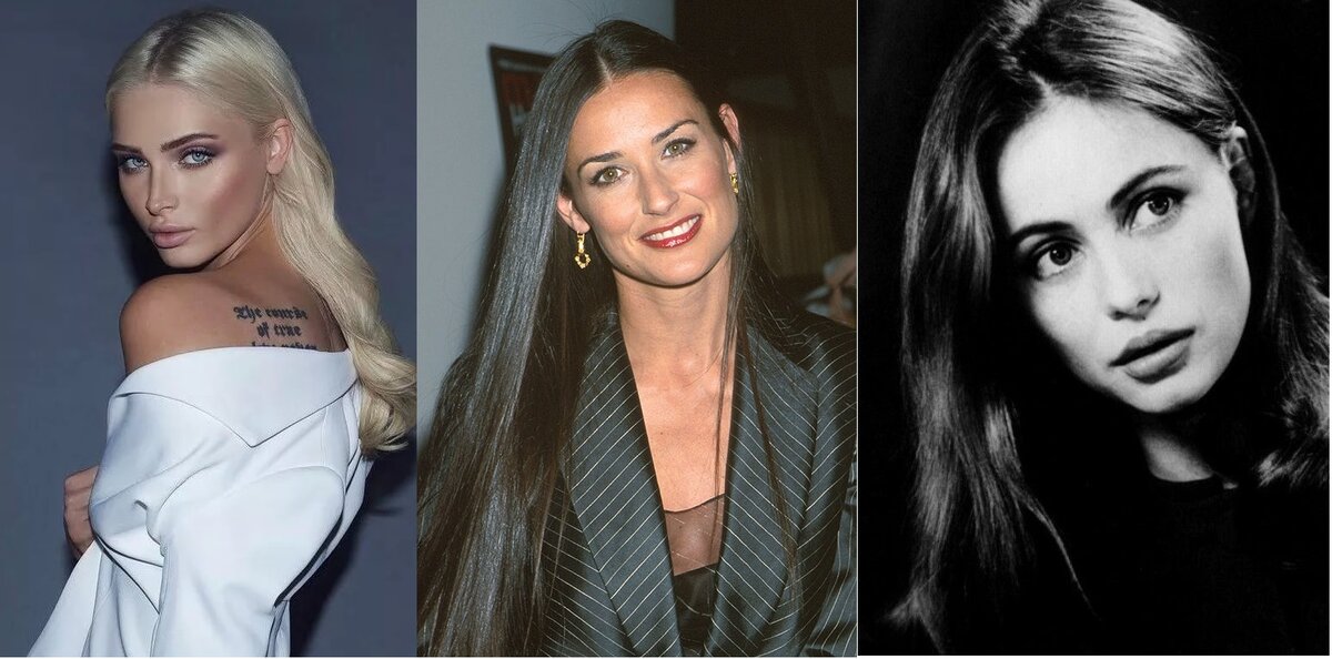 Алена Шишкова, Деми Мур, Оксана Фандера 