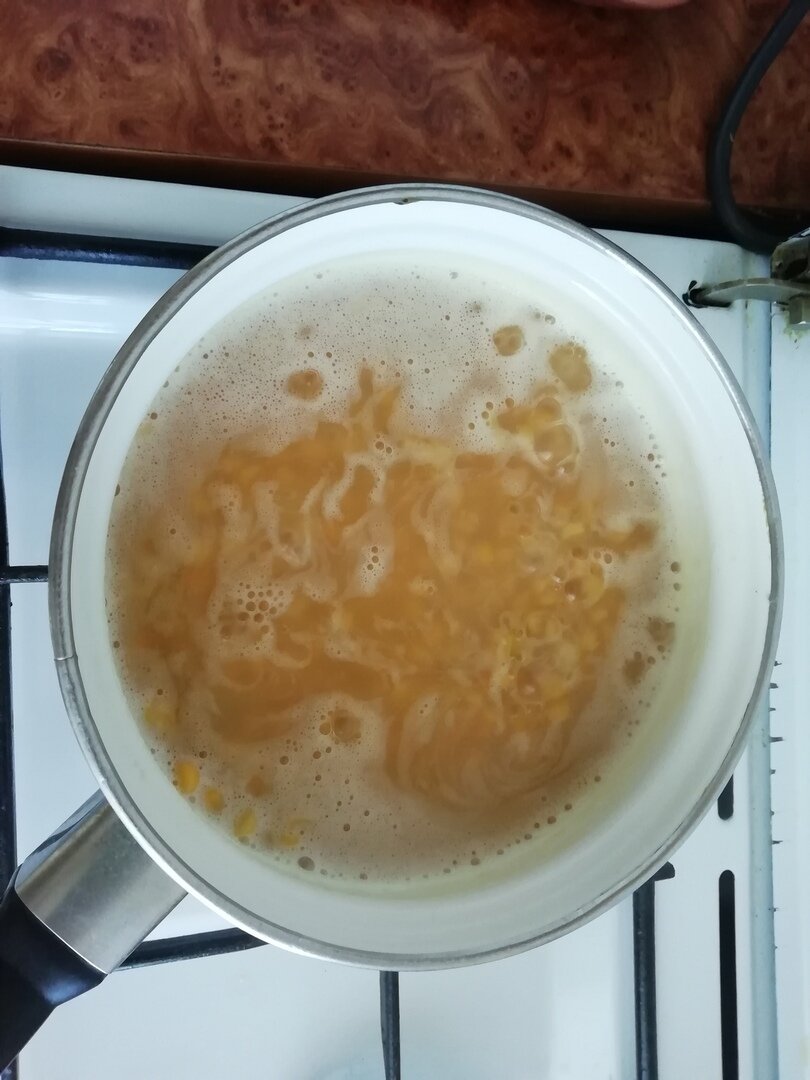 Варка гороха