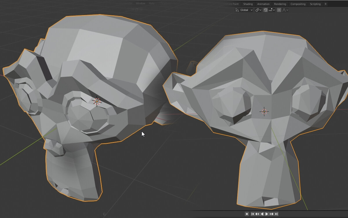 Модификатор  Decimate   