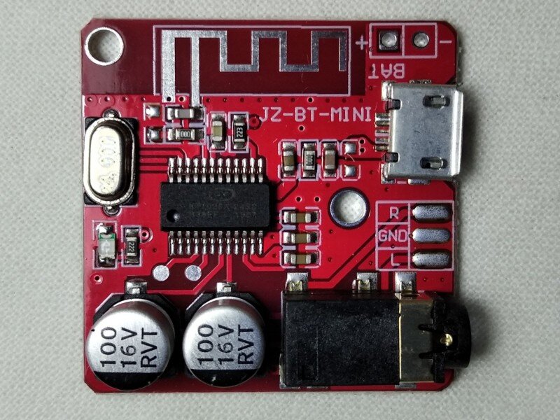 плата с обратной стороны