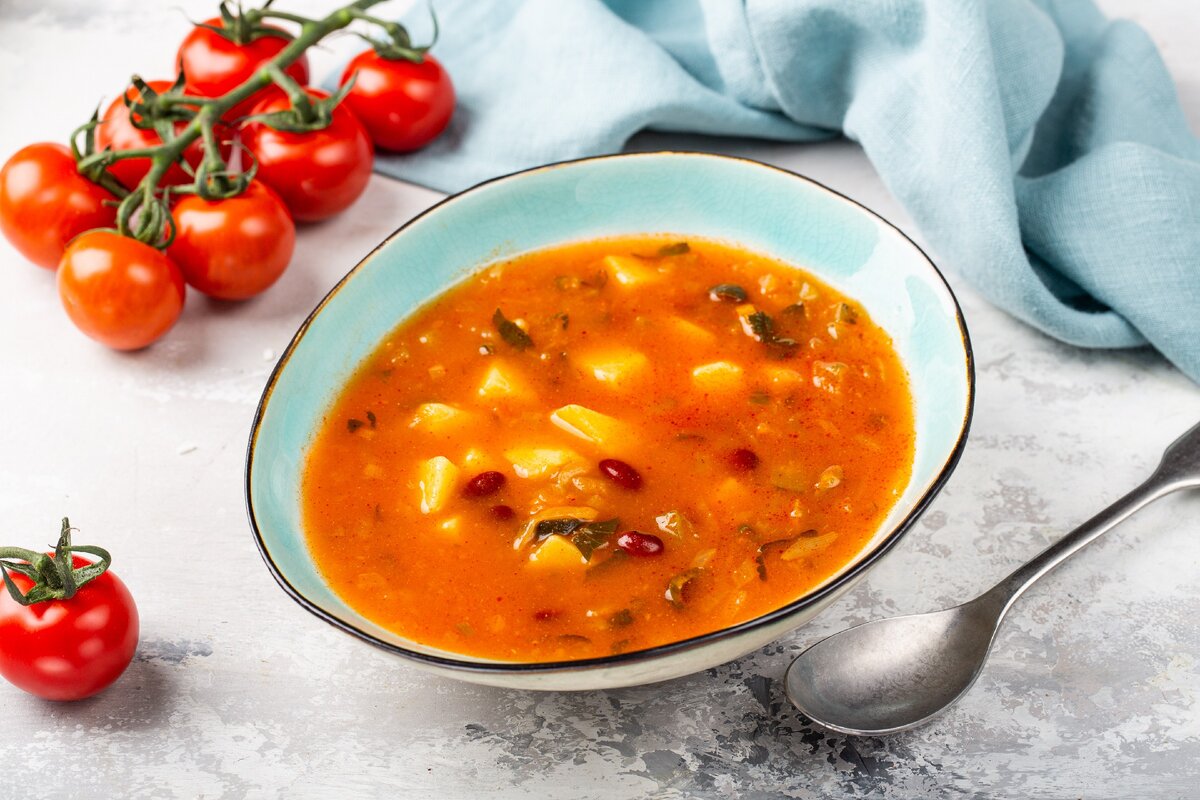 "Веганская солянка" - самые вкусные супы в компании "BeFit"