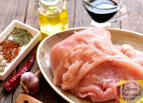 Продукты для индюшиных стейков