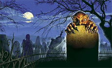 Этот японскийдемон также нападает на людей.Каппа, как его называют, живёт вреках и любит топить всех, ктонеосторожно приблизится к нему. Откогтей Каппы можно спастись толькодвумя путями. Первый - угостить егоогурцом или дыней, которые Каппатак любит, что, получив, не обращаетникакого внимания на людей. Другойпуть - склониться перед ним. Каппанастолько вежлив, чтораскланивается перед своимижертвами, обрызгивая их жидкостьюиз макушки головы, придающий емусверхъестественное могущество.