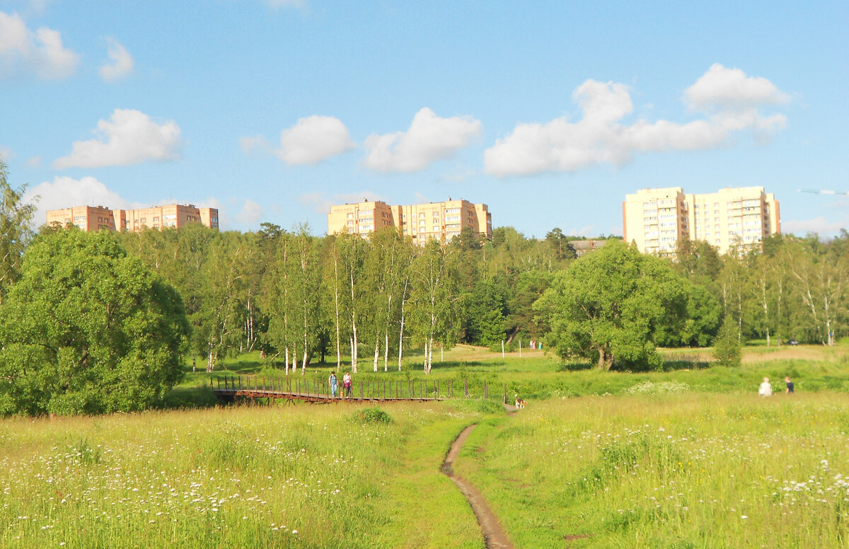 Мой небольшой городок в Подмосковье