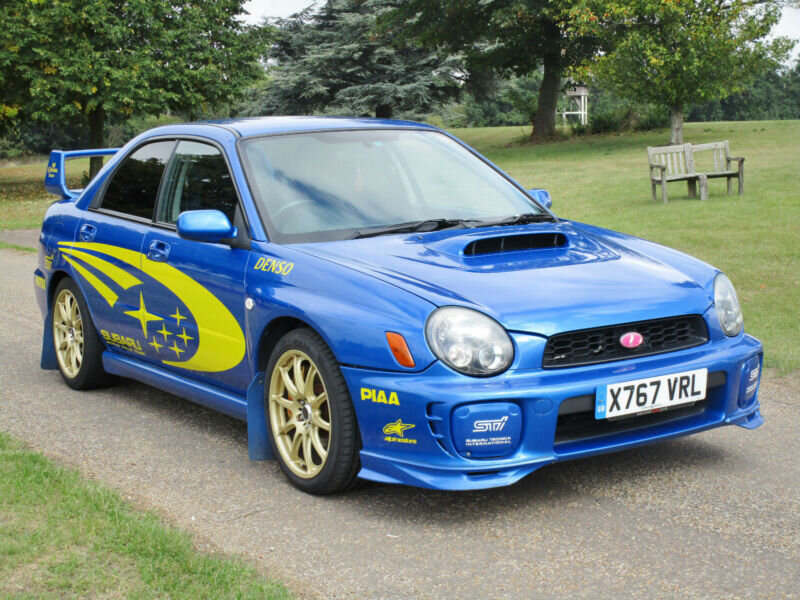 Subaru Impreza WRX STI винил спорт