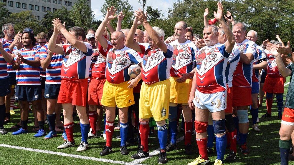 Российские регбисты в Японии.