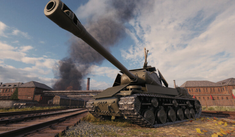 Награда за "дорогу на Берлин" ИС-2 Экранированный