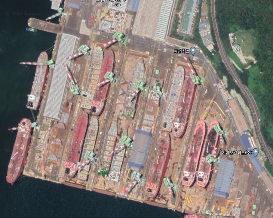 Гугль карта Кореи