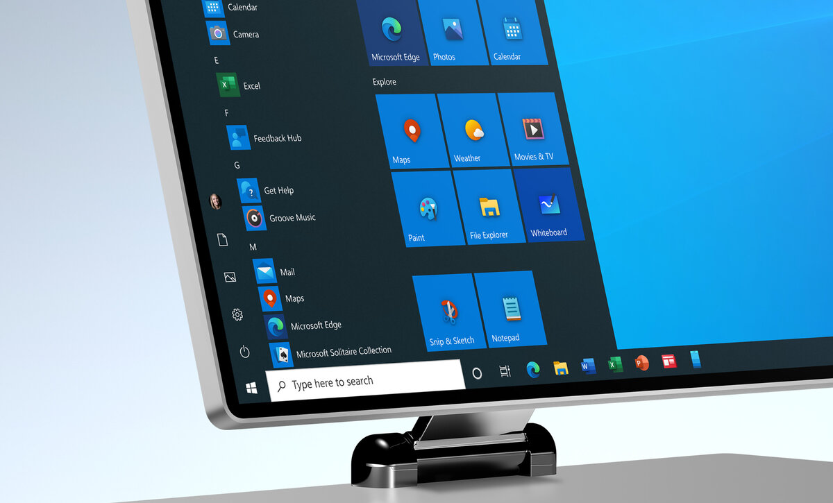Иконки приложений Windows 10 в стиле Fluent Design.