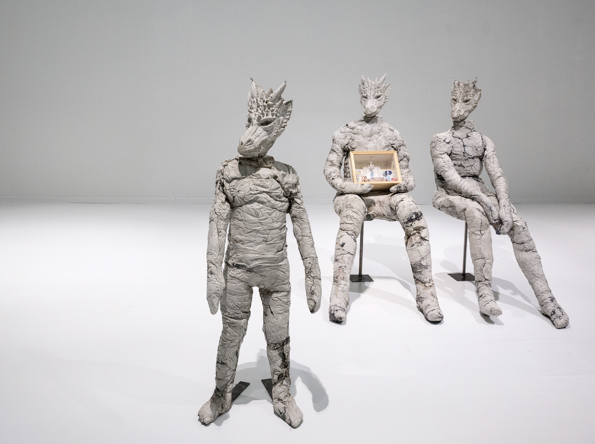 Edith Karlson, «Family», 2019. Бетон. Галерея Temnikova & Kasela.