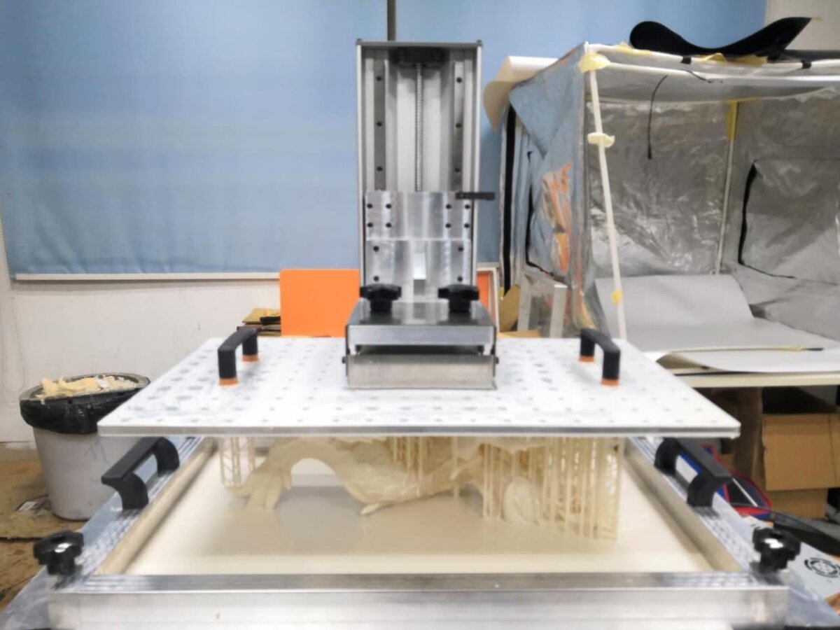 23" фотополимерный 3Д принтер